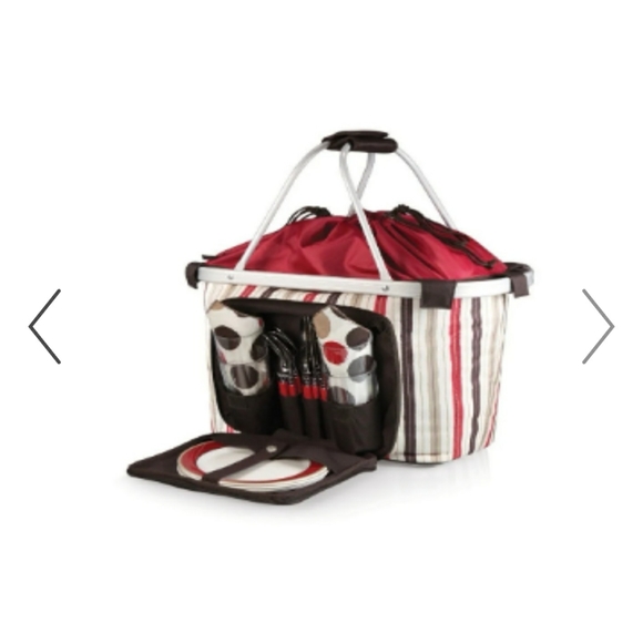 Moka Picnic Time 16 Pieces Cups, Utensils, Plates Settings Picnic Bundle NIB NWT - Picture 3 of 11